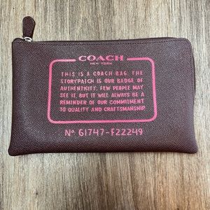 Coach Pouch